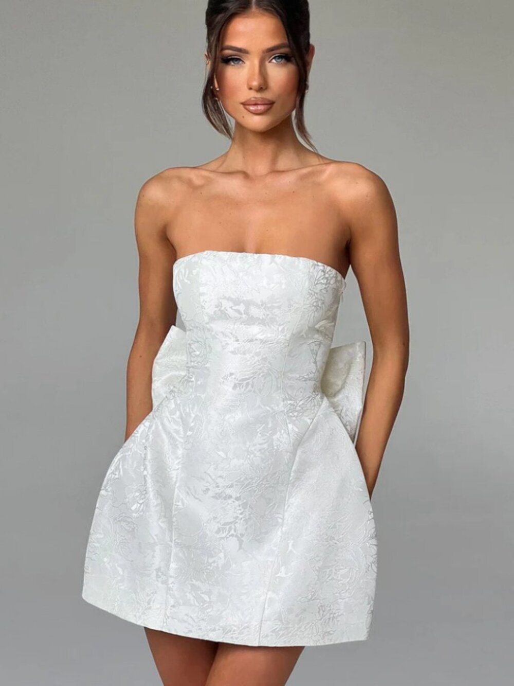 Elenora Mini Dress Ivory